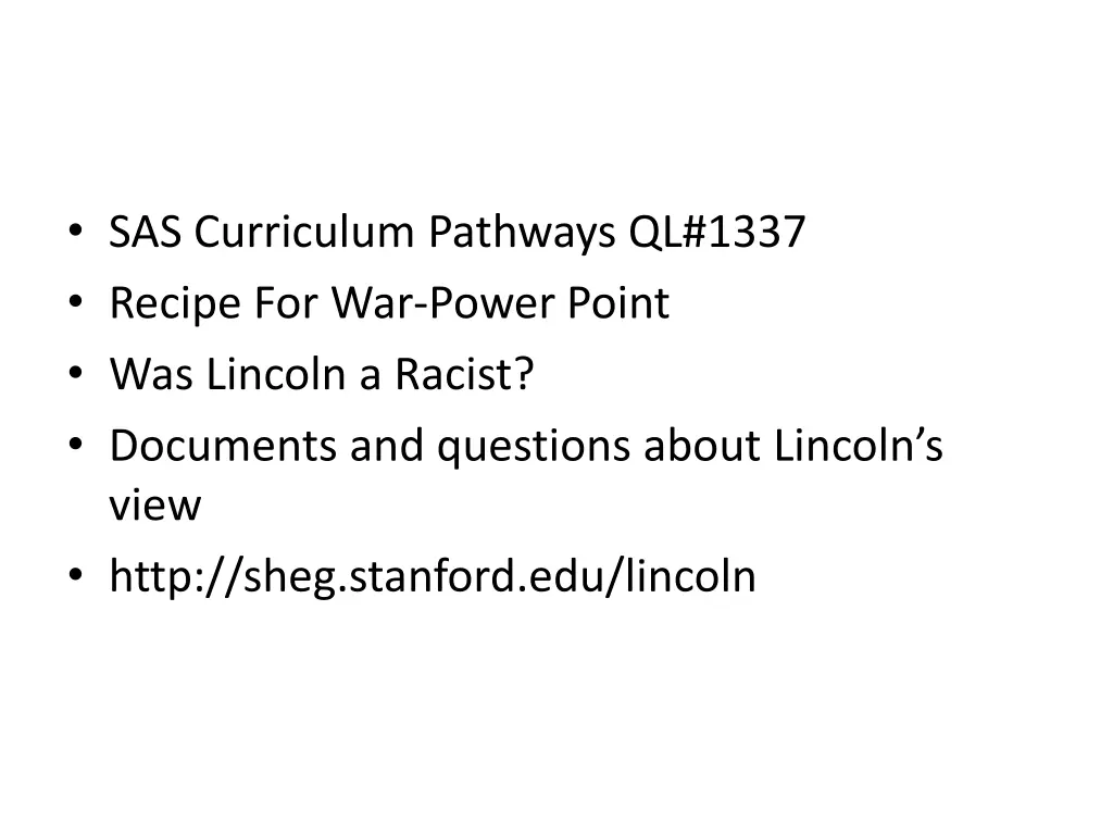 sas curriculum pathways ql 1337 recipe