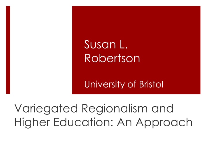 susan l robertson
