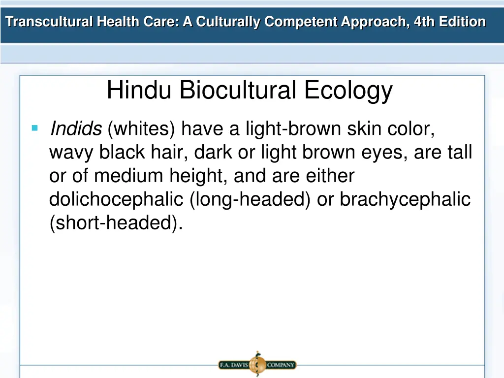 transcultural health care a culturally competent 22