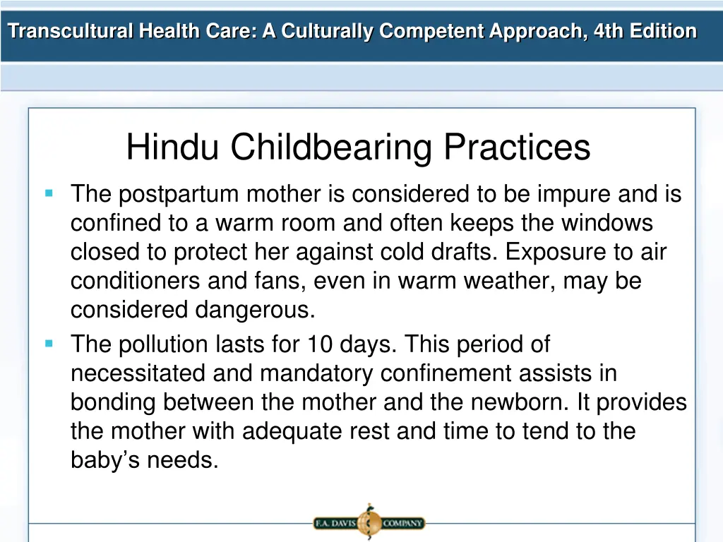 transcultural health care a culturally competent 41