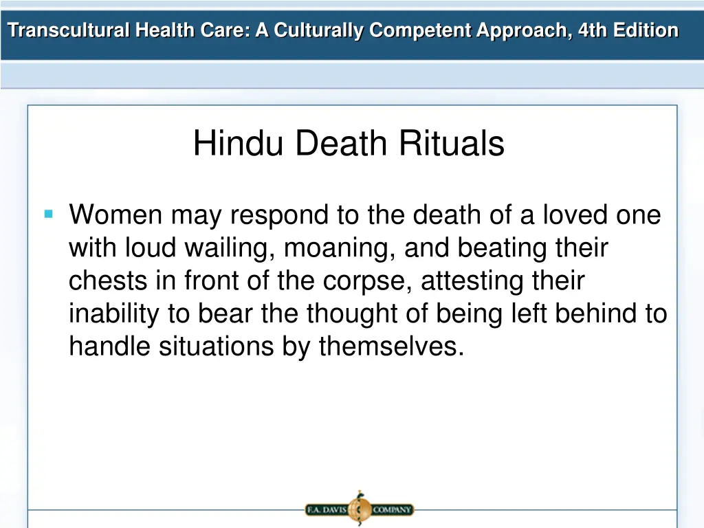 transcultural health care a culturally competent 49