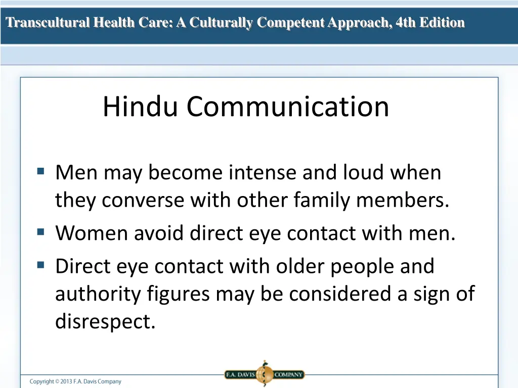 transcultural health care a culturally competent 5