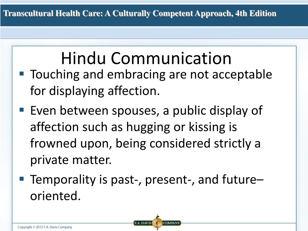 transcultural health care a culturally competent 6
