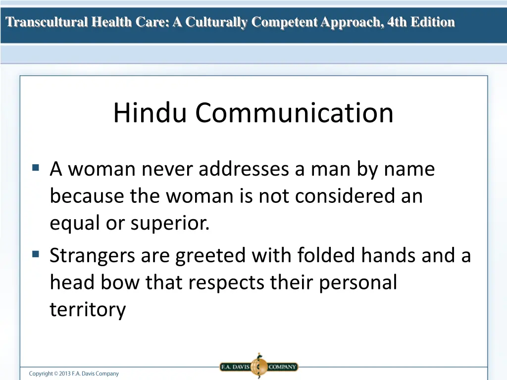 transcultural health care a culturally competent 8