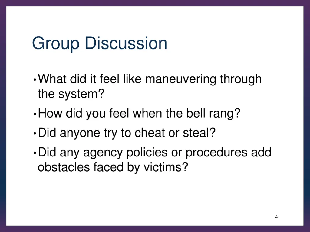 group discussion