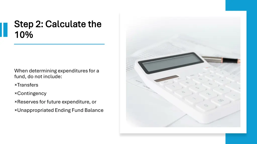 step 2 calculate the step 2 calculate the 10 10