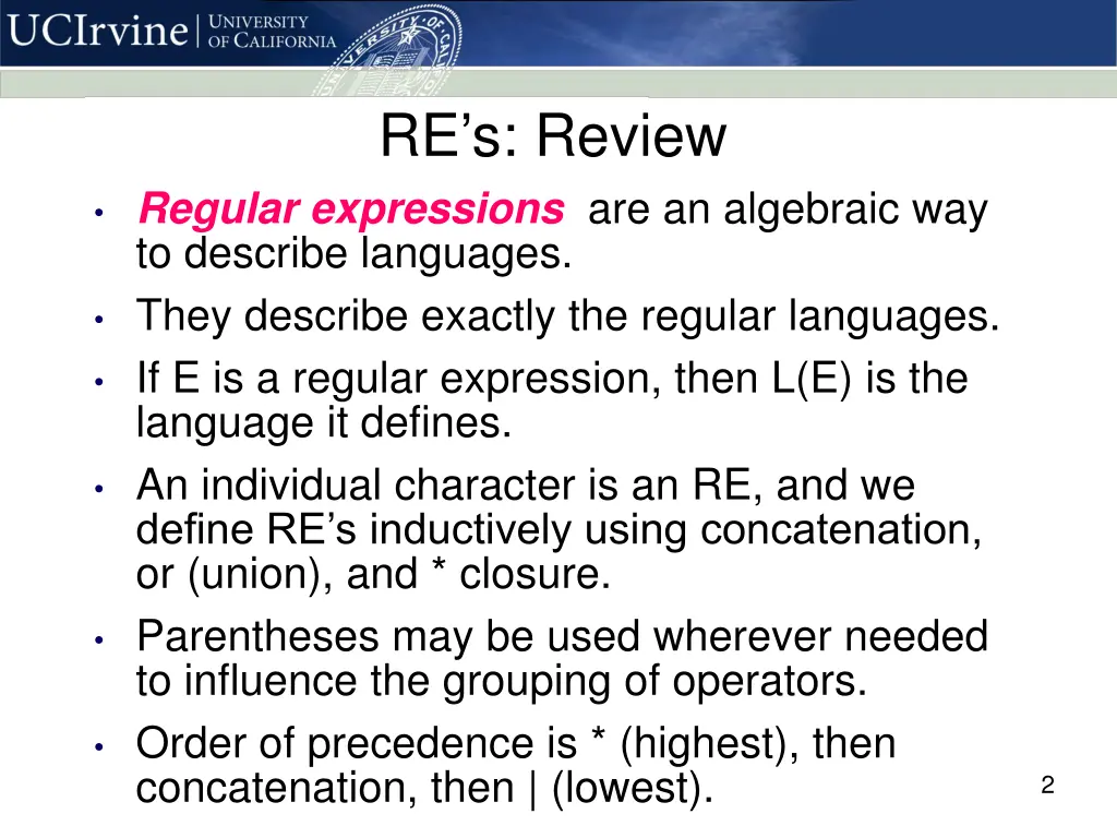 re s review