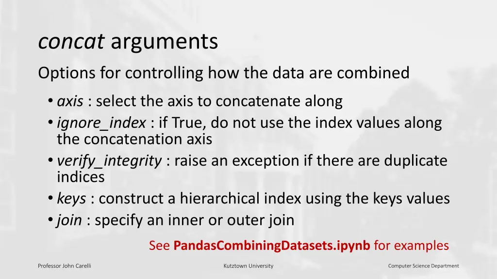 concat arguments