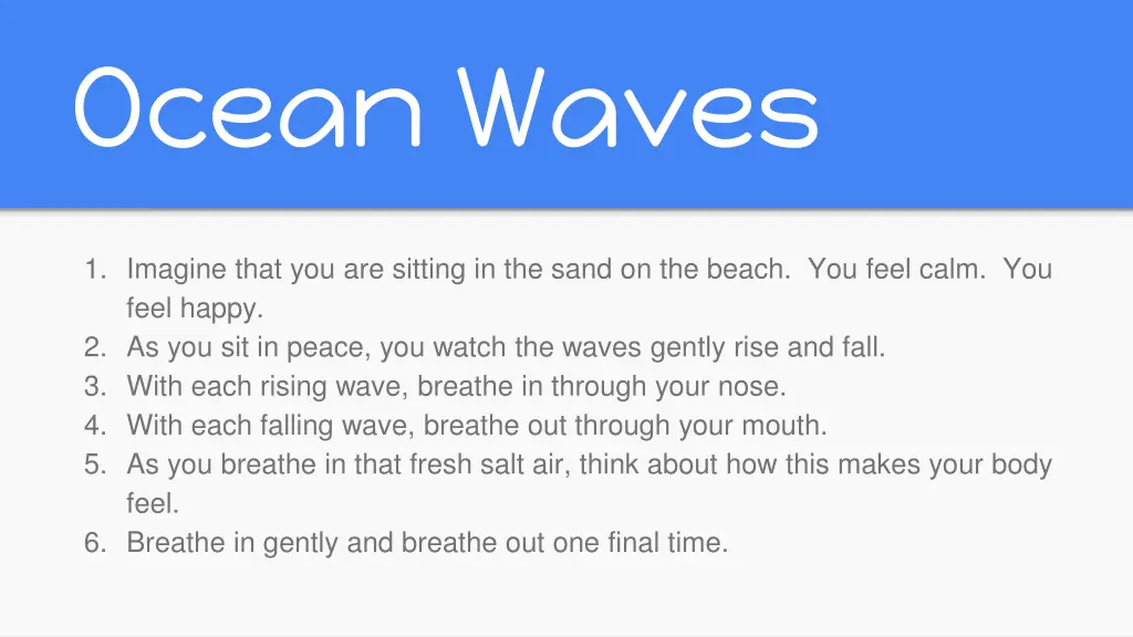 ocean waves