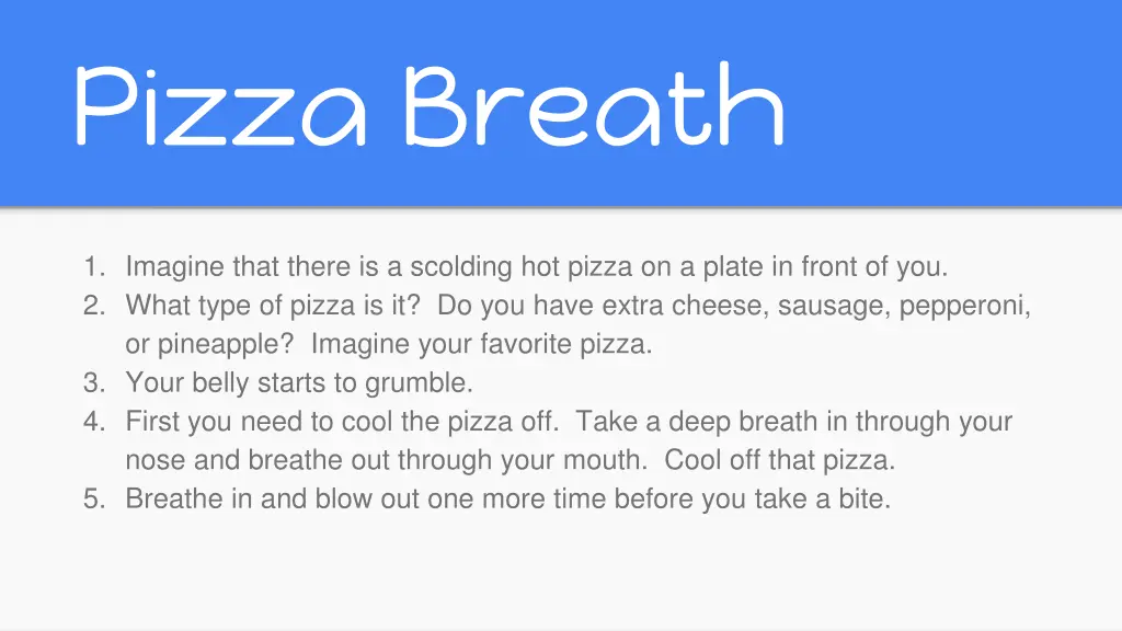 pizza breath