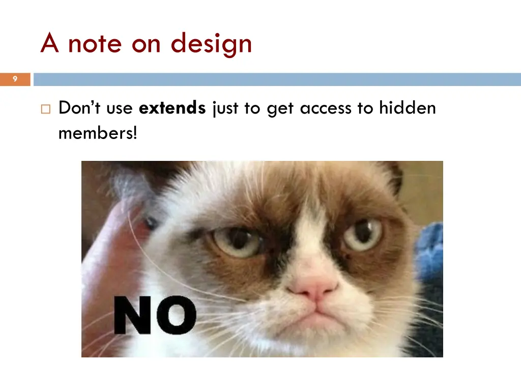 a note on design 1