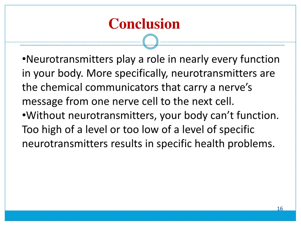 conclusion