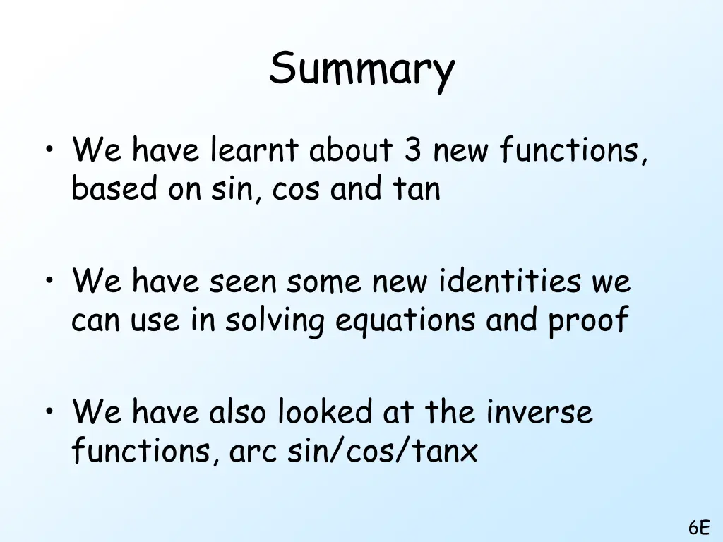 summary