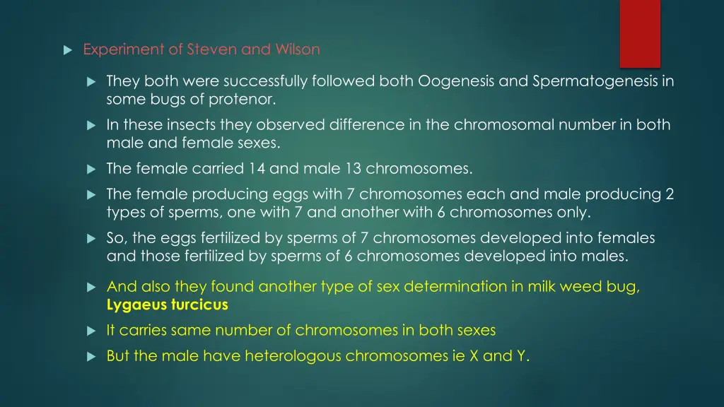 experiment of steven and wilson