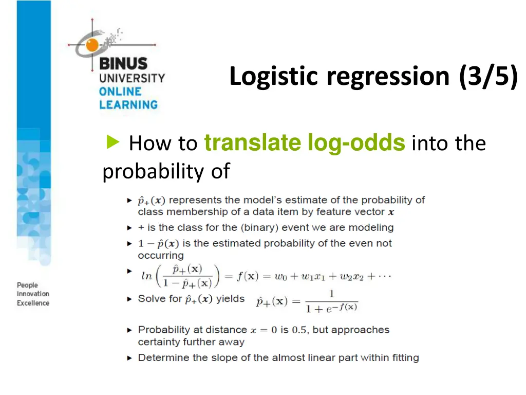 logistic regression 3 5