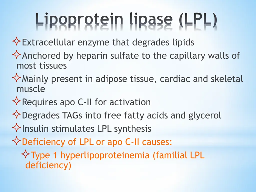 lipoprotein lipase lpl