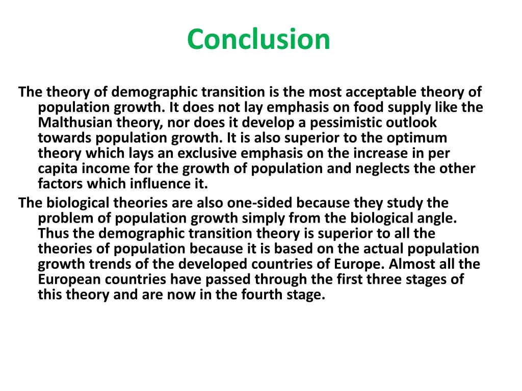 conclusion
