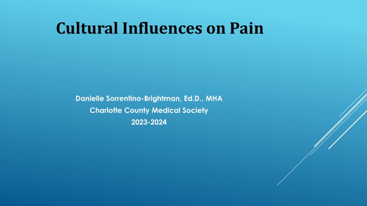 cultural influences on pain