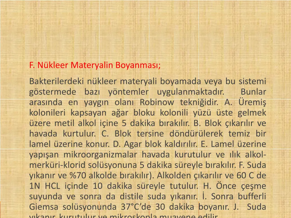 f n kleer materyalin boyanmas