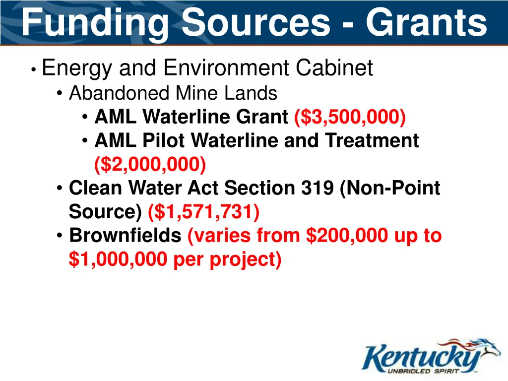 funding sources grants 1