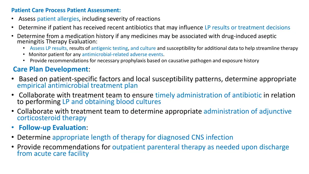 patient care process patient assessment assess