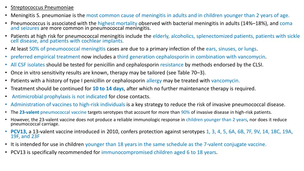 streptococcus pneumoniae meningitis s pneumoniae