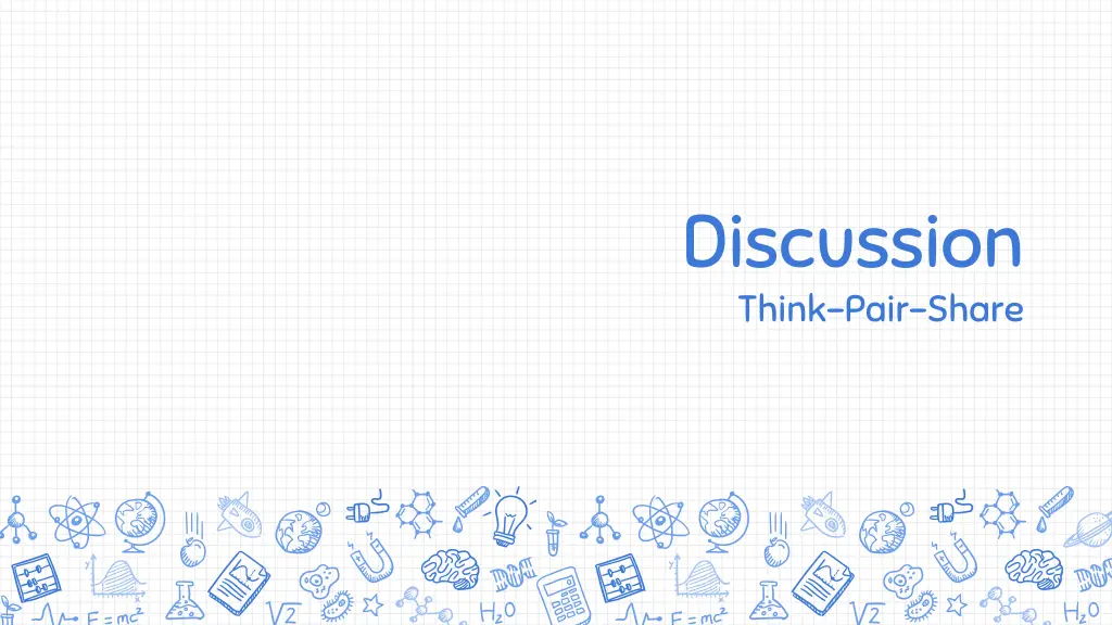 discussion think pair share
