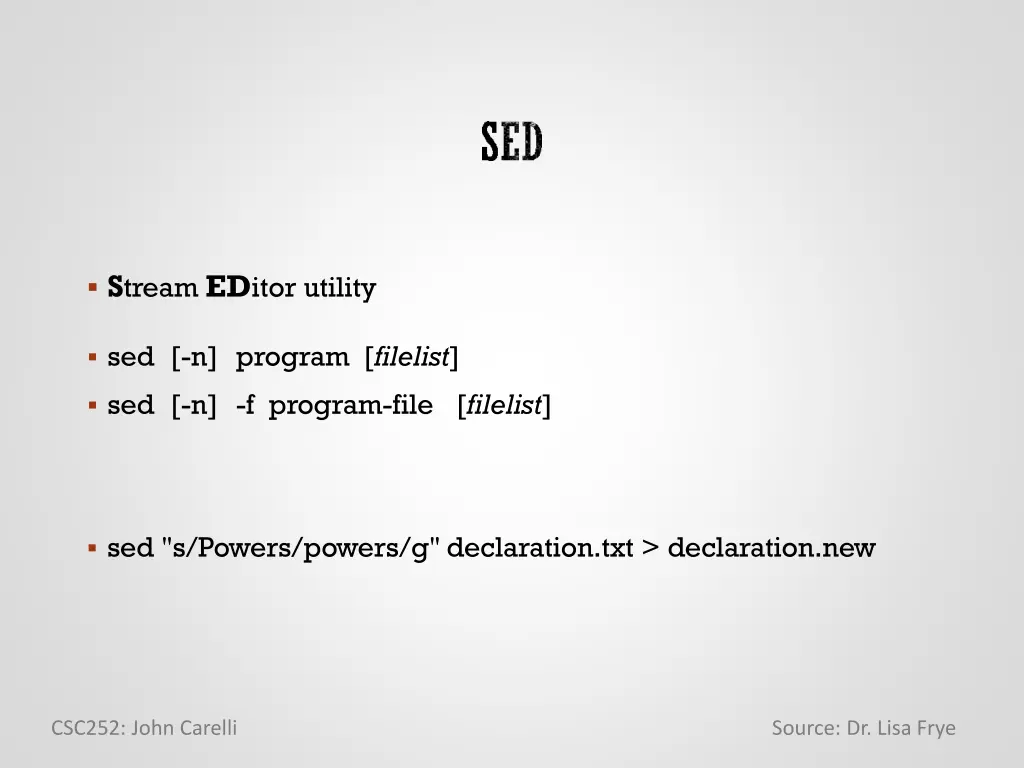 s tream ed itor utility