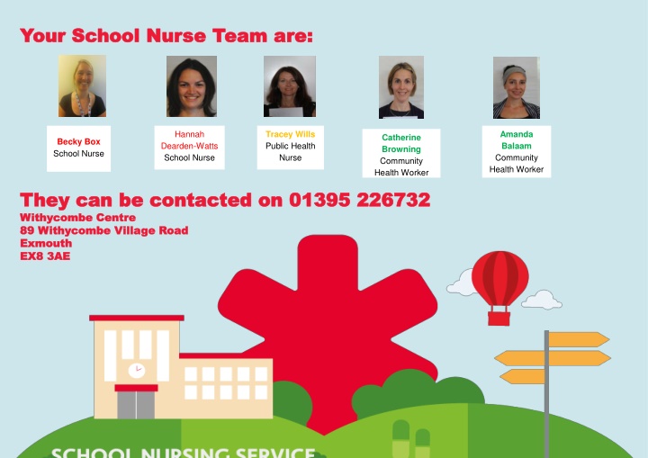 your your school nurse team are school nurse team