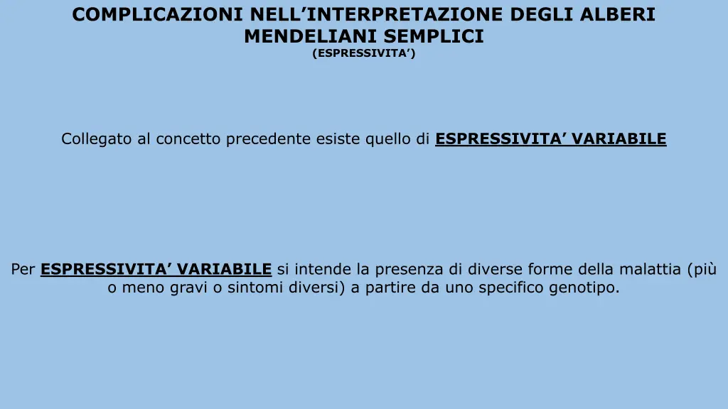 complicazioni nell interpretazione degli alberi 5