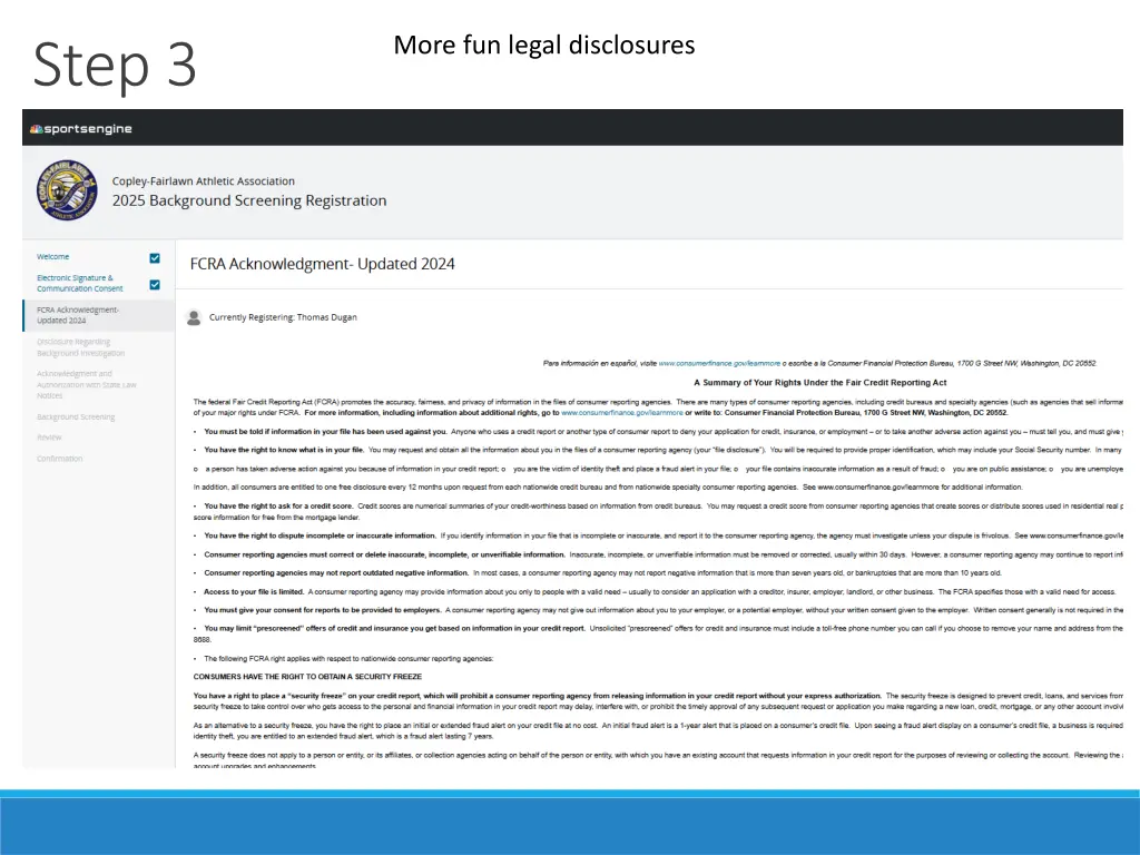 more fun legal disclosures