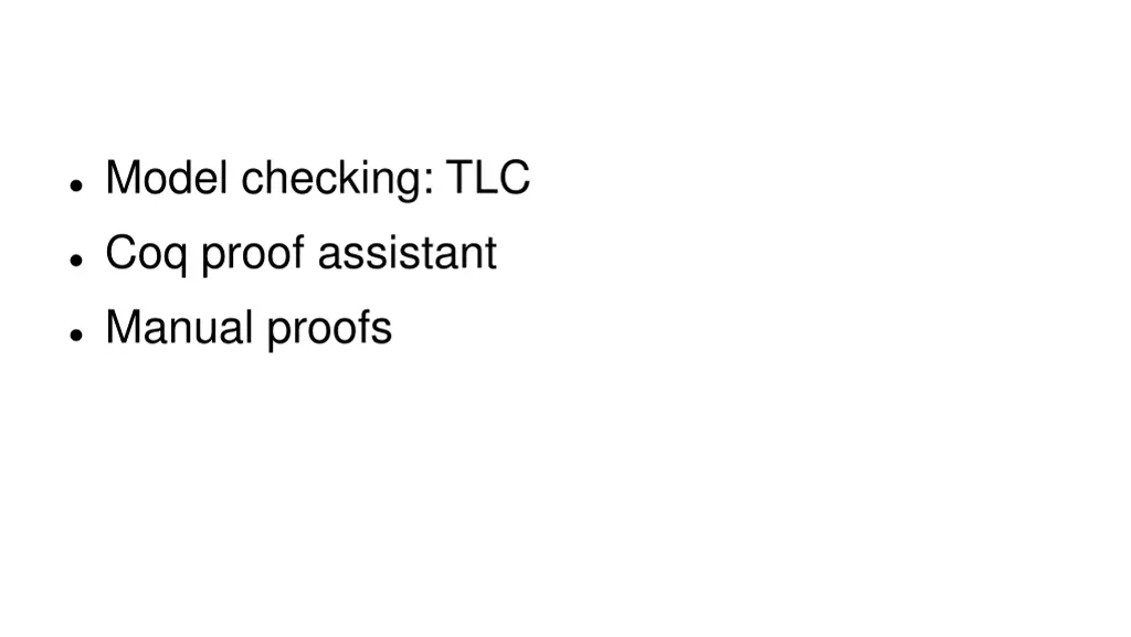 model checking tlc