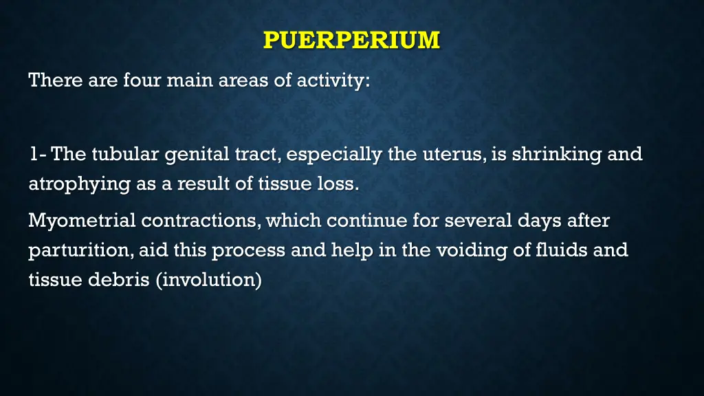 puerperium 1