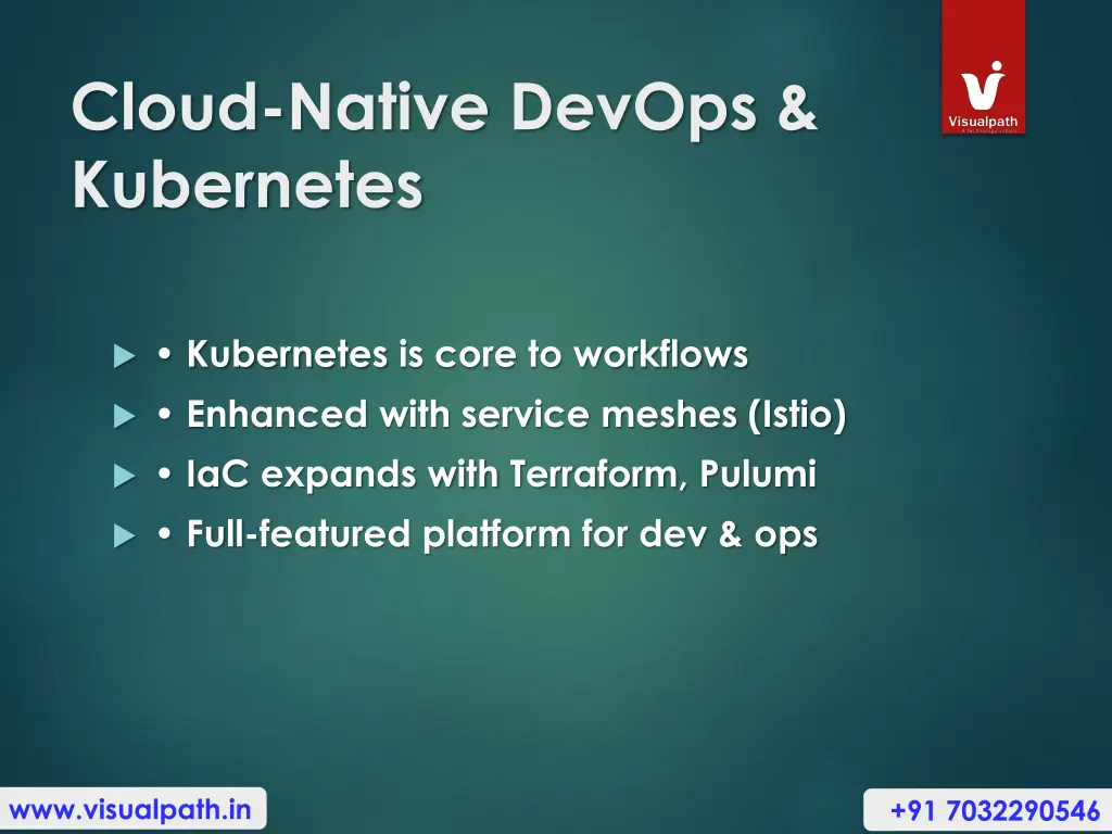 cloud native devops kubernetes