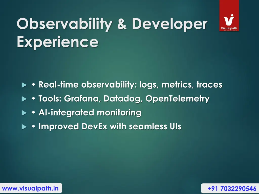 observability developer experience