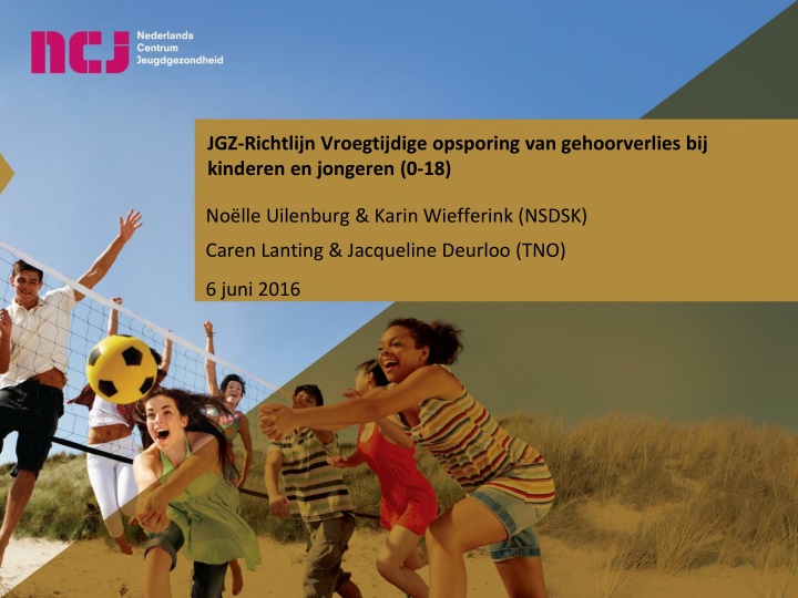 jgz richtlijn vroegtijdige opsporing