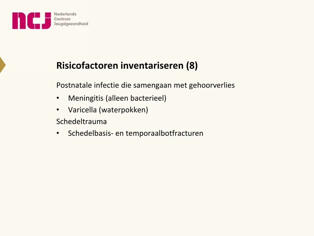 risicofactoren inventariseren 8