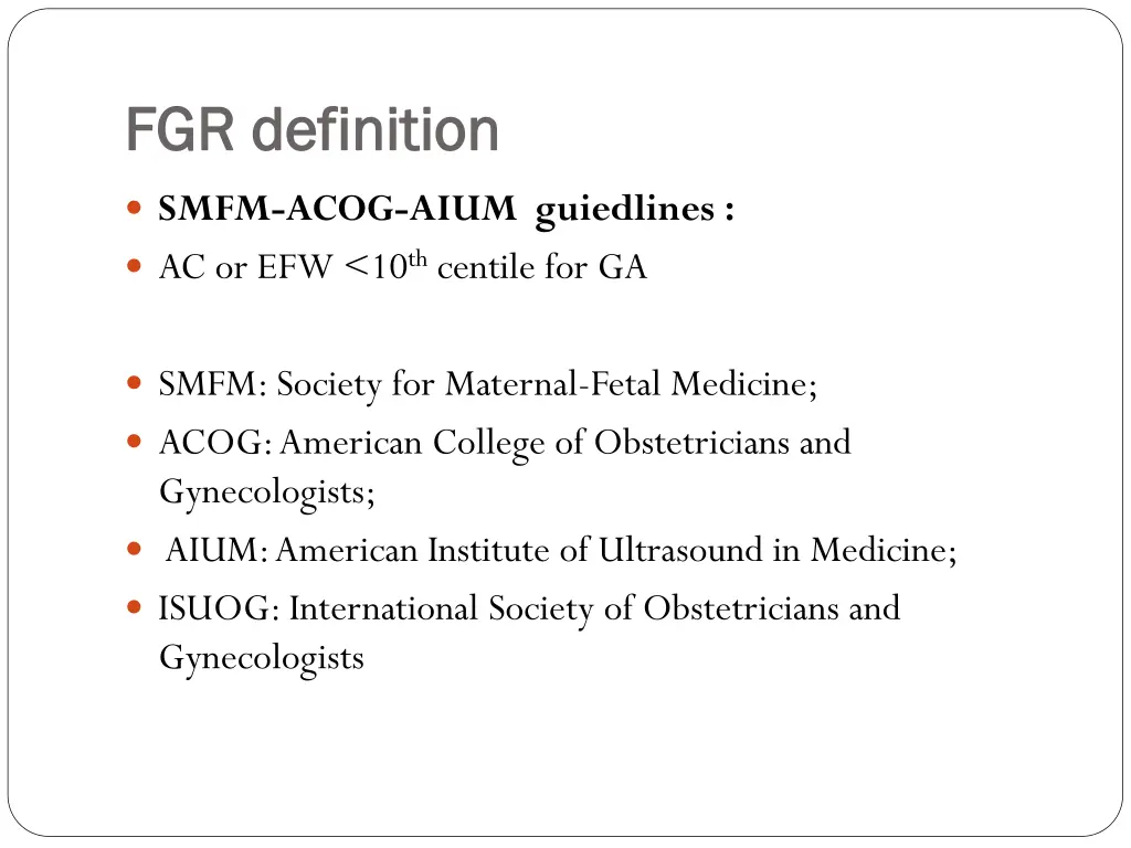 fgr definition fgr definition