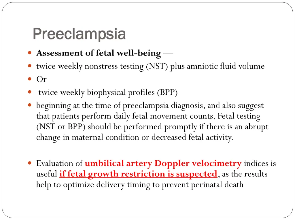 preeclampsia preeclampsia