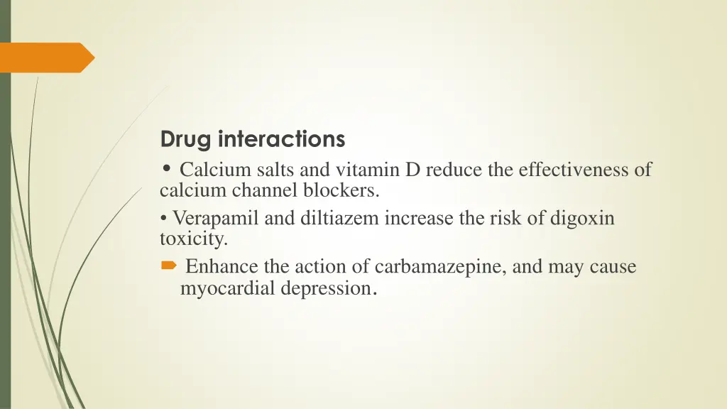 drug interactions calcium salts and vitamin