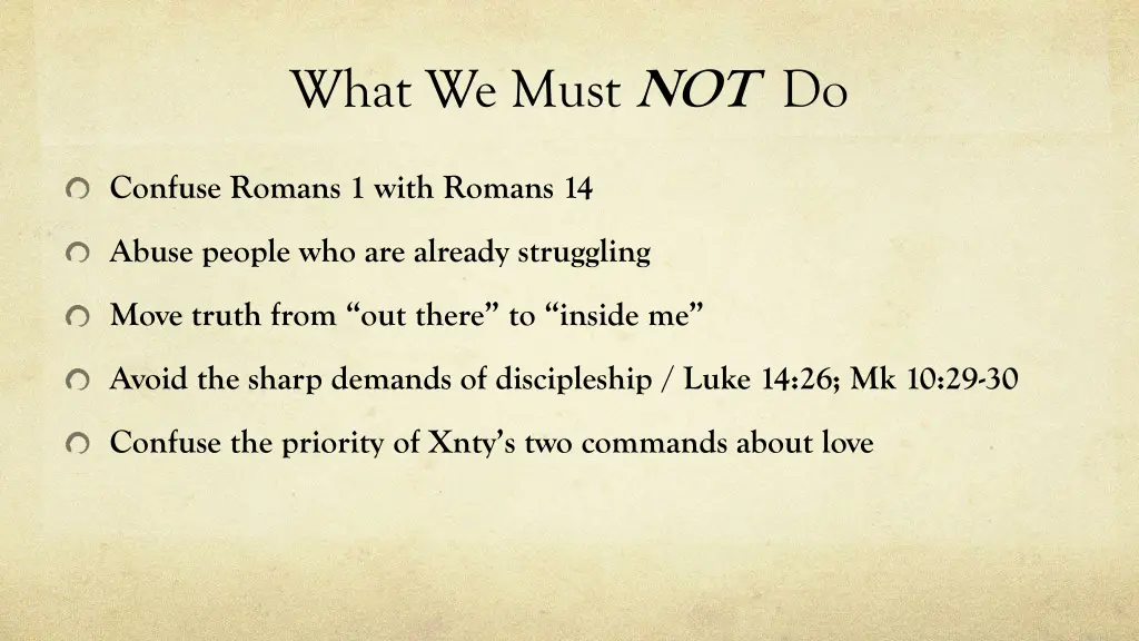 what we must not do 4