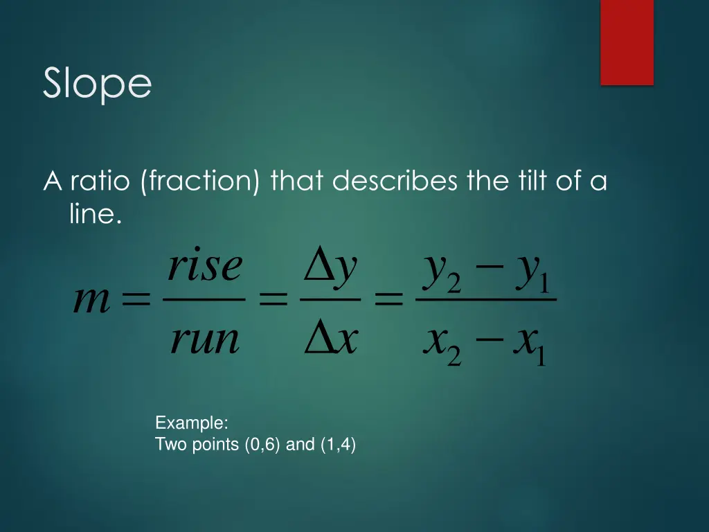 slope
