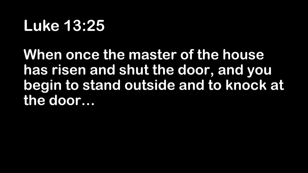 luke 13 25
