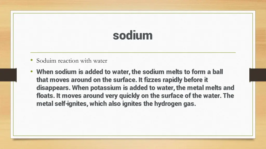 sodium