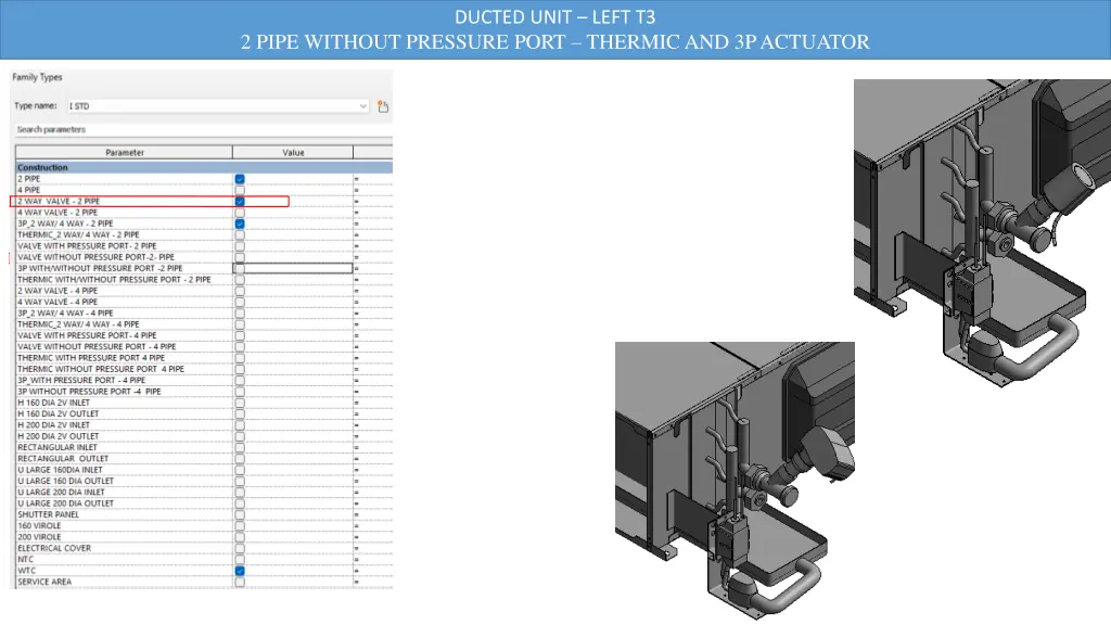 ducted unit left t3 1
