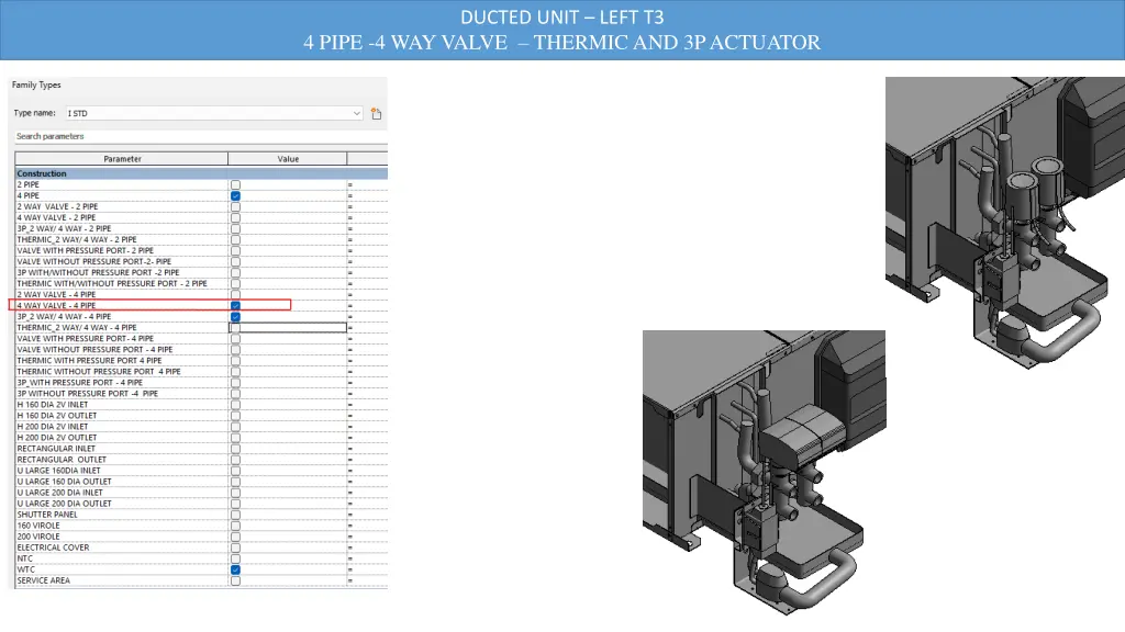 ducted unit left t3 7