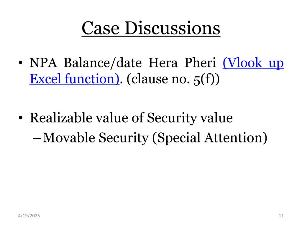 case discussions 2