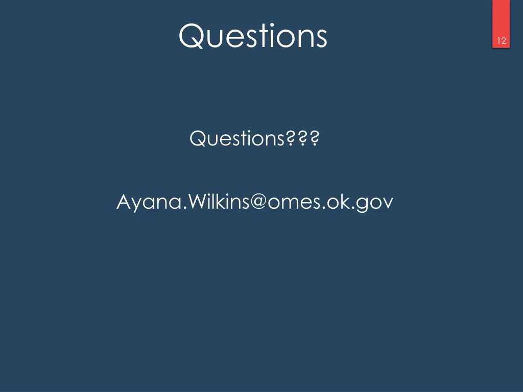 questions