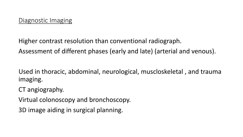 diagnostic imaging 18
