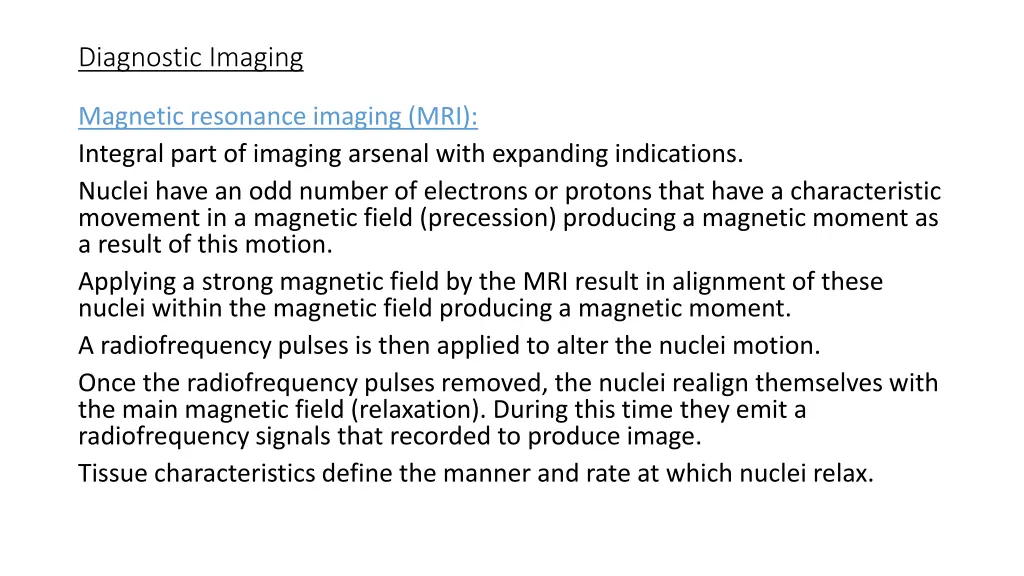 diagnostic imaging 20